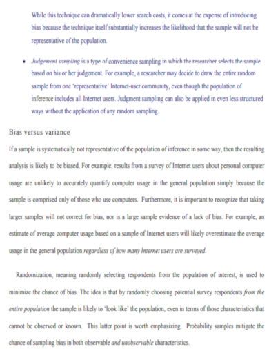 Image result for Convenience Sample Example in Excel