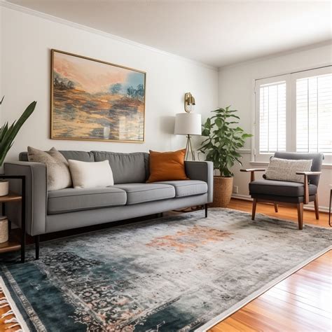 What Size Rug For 10 Ft Couch