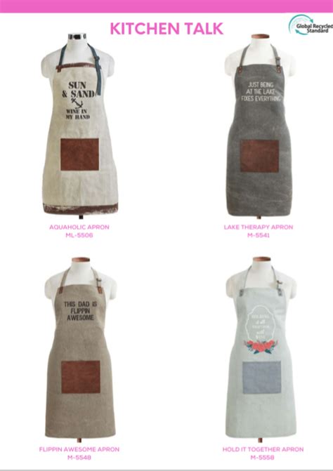 KITCHEN TALK APRON COLLECTION | Cinnamonn
