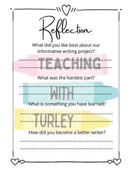 Image result for Student Writing Reflection