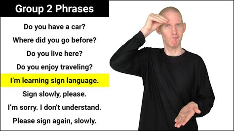 ASL | 32 Essential Phrases | American Sign Language | Able Lingo ASL ...