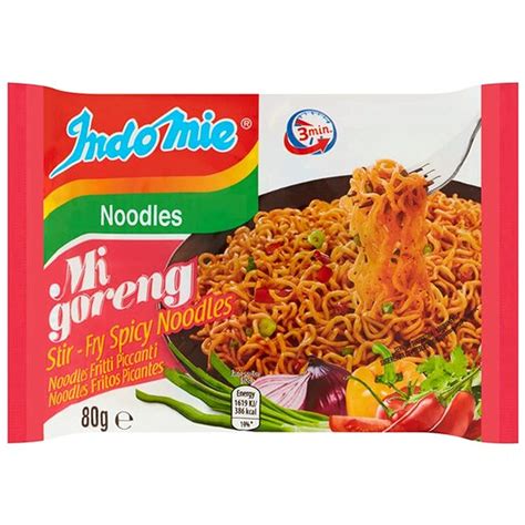 Instant noodles Mi Goreng-hot 80g INDOMIE - Thai Asia Shop