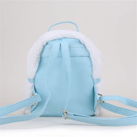 Cute Small Furry Cinnamoroll Dog Melody Backpack Plush Backpack Cute ...