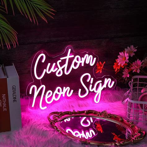 LED Home Decoration Customized Sign 的图像结果