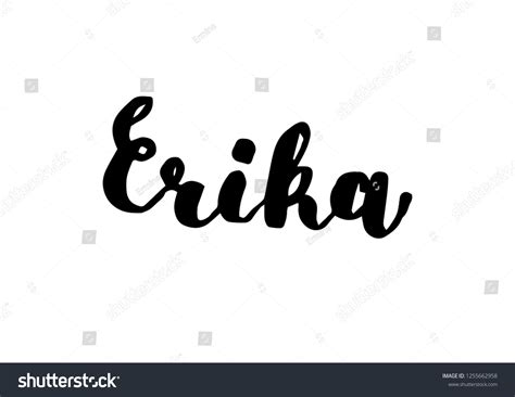 Erika Name Design