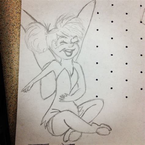 Old tinkerbell doodle | Sketches, Doodles, Artwork