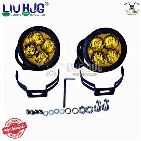 LIU HJG Fog Lights 80W – LIU HJG 4 LED Fog Lamps with Yellow Covers