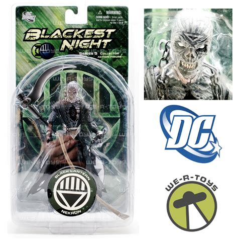 DC Comics Blackest Night Series 5 Black Lantern Nekron Action Figure DC ...