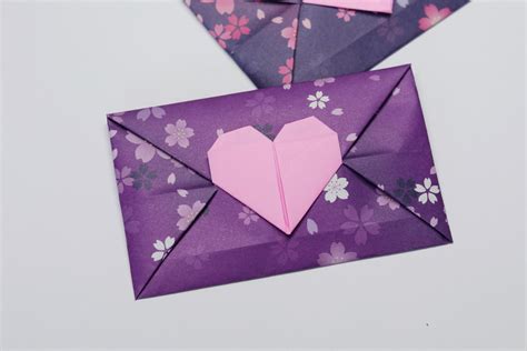 Image result for Origami Heart Envelope Tutorial