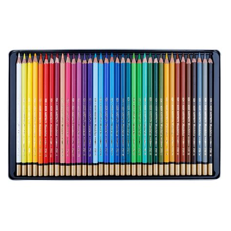 KOH-I-NOOR MONDELUZ ARTIST'S WATER SOLUBLE COLOURED PENCILS - ASSORTED ...