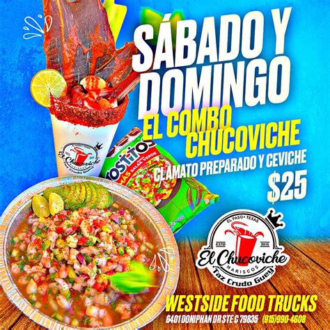 El Chucoviché Mariscos | 🦐🌴 Westside El Paso Food Trucks 🌴🦐¡Nuestro ...