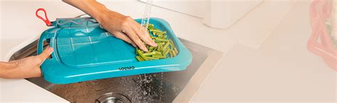 Buy Amazon Brand - Solimo 2-in-1 Wash & Cut Chopping Board with Two ...