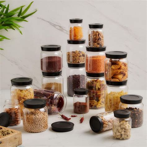 Buy Barbados Set of 18 Pet Canisters from Home Centre at just INR 1299.0