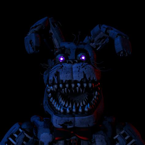 Nightmare Bonnie | Render : fivenightsatfreddys | Cinco noches en ...