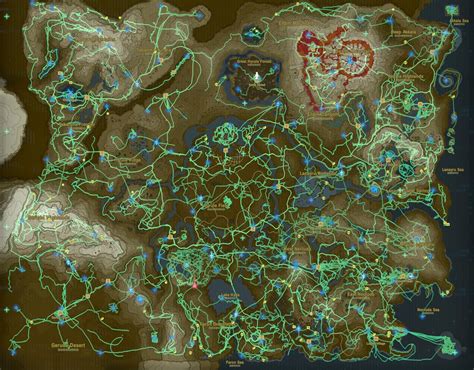 Printable Botw Map