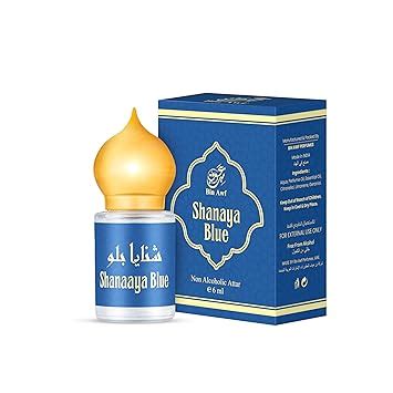 Bin Awf Shanaya Blue Luxury perfume Unisex 100% Alcohol Free Long ...