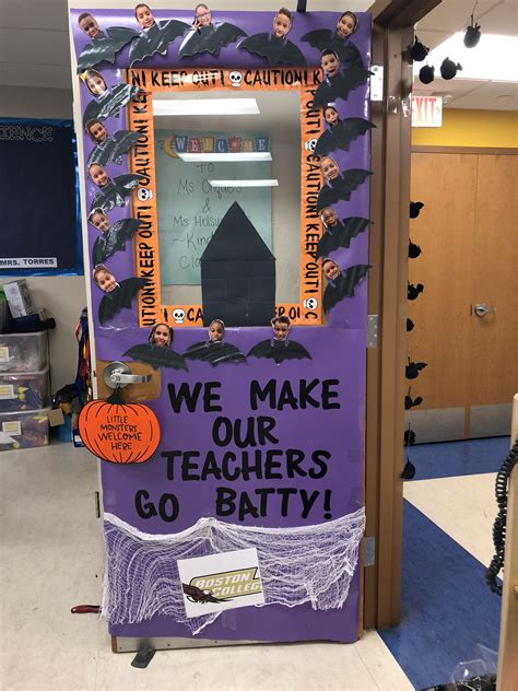 Elementary Halloween Door Decoration | Halloween door decorations ...