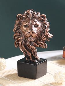 TIED RIBBONS Lion Statue Showpiece For Home, Office, Car Décor - Gift ...