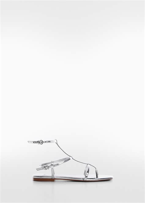 Strap sandals with buckle - Women | MANGO OUTLET USA