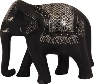 CAUVERY HANDICRAFTS BIDRI ELEPHANT PZ Decorative Showpiece - 6 cm Price ...