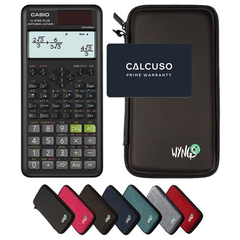 Casio CALCUSO Economy Pack: FX 87 DE Plus 2nd Edition Scientific ...