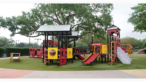 Common Ground - Inclusive Fire Station-themed Playground