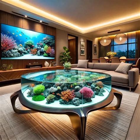 Aquarium Coffee Table: A Mesmerizing Centerpiece for Your Living Room