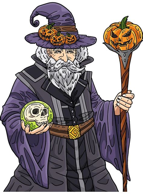 Halloween wizard Vectors - Download Free High-Quality Vectors from ...