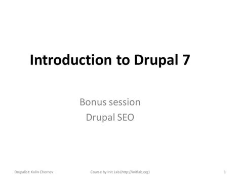 Image result for Drupal Introduction Tutorial