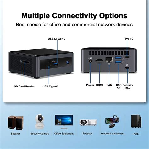 Buy Intel NUC 10 Performance kit NUC10i5FNHN Mini PC - tpstech.in