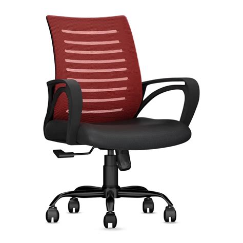CELLBELL Desire C104 Mesh Mid Back Ergonomic Office Chair/Study ...
