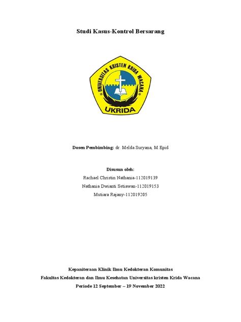 Nested Case-Control Studies 的图像结果
