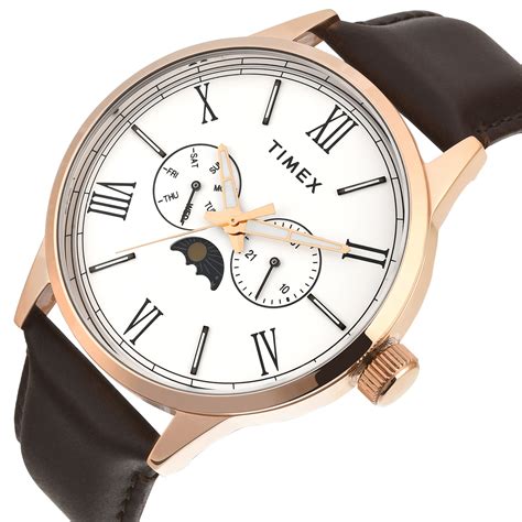 TIMEX Men White Round Dial Analog Watch - TWEG19943