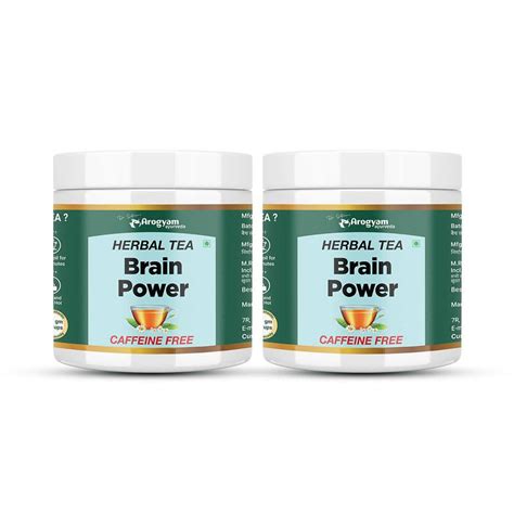 Herbal Brain Power Tea For Stress Pack Of 2 – arogyamayurveda