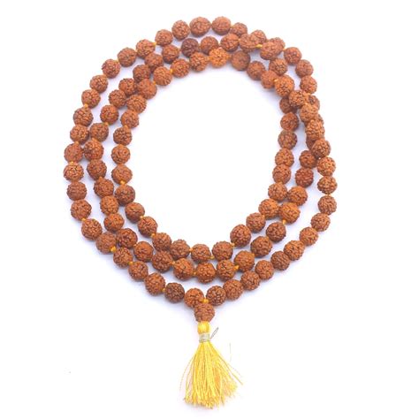 ShivaRatna 5 Mukhi Rudraksha Mala 108+1 beads- Lab Certified