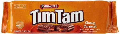 Arnott's Australia Tim Tam Arnott Chewy Caramel Biscuit 175 g ...