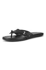 Buy Men Black Flip Flops Online - 461411 | Louis Philippe