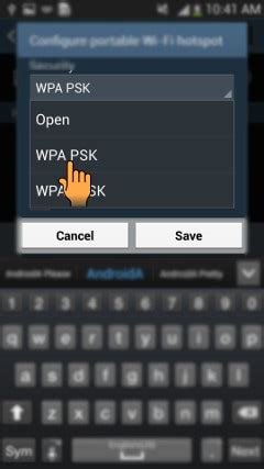 How to use and setup Samsung Galaxy S4(GT-I9500) as a WiFi Hotspot ...