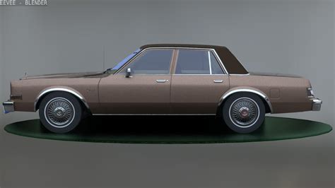 Dodge Diplomat 1980 - 3D Model by nerdadantes