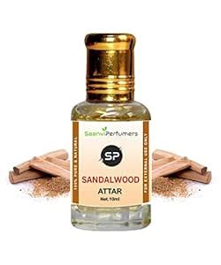 Saanvi Perfumers Sandalwood Attar 10ML For Men and Women | Indian Attar ...
