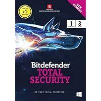 BitDefender Total Security Latest Version (Windows) - 1 User, 3 Years ...