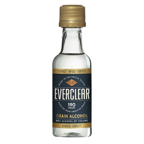 Everclear Alcohol 190 Proof Grain Alcohol (50 ml) Delivery or Pickup ...