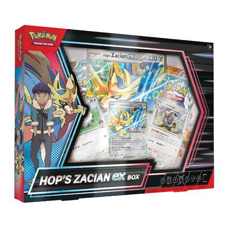 Pokemon TCG Journey Together Hops Zacian Ex Box Ingles – Okami Dex