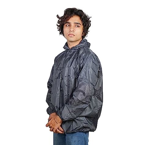 Plume Women's/Men's Waterpoof Transparent Pocket RainCoats/Hooded ...