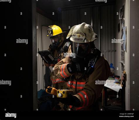 Firefighters from the Central Mat-Su Fire Department Station 61, in ...