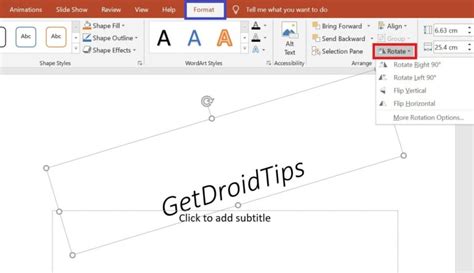 Image result for Customize Text Rotation PowerPoint