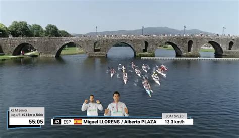 Medalla de Bronce para la K2 de Miguel Llorens-Alberto Plaza en el ...