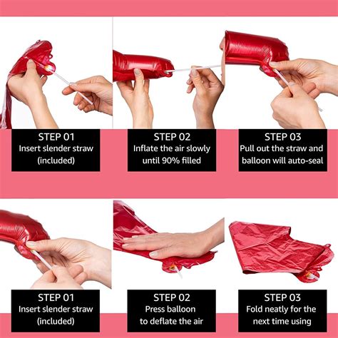 Buy Happy Birthday Banner Balloons, 16 Inch Mylar Foil Letters Balloons ...