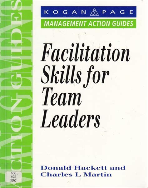 Buy Facilitation Skills for Team Leaders (Management Action Guides ...