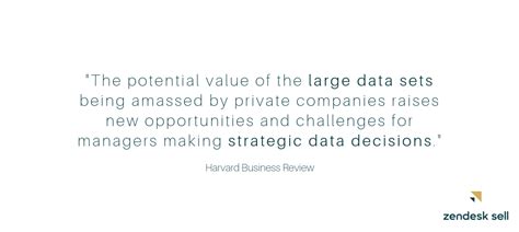 What makes good sales data?